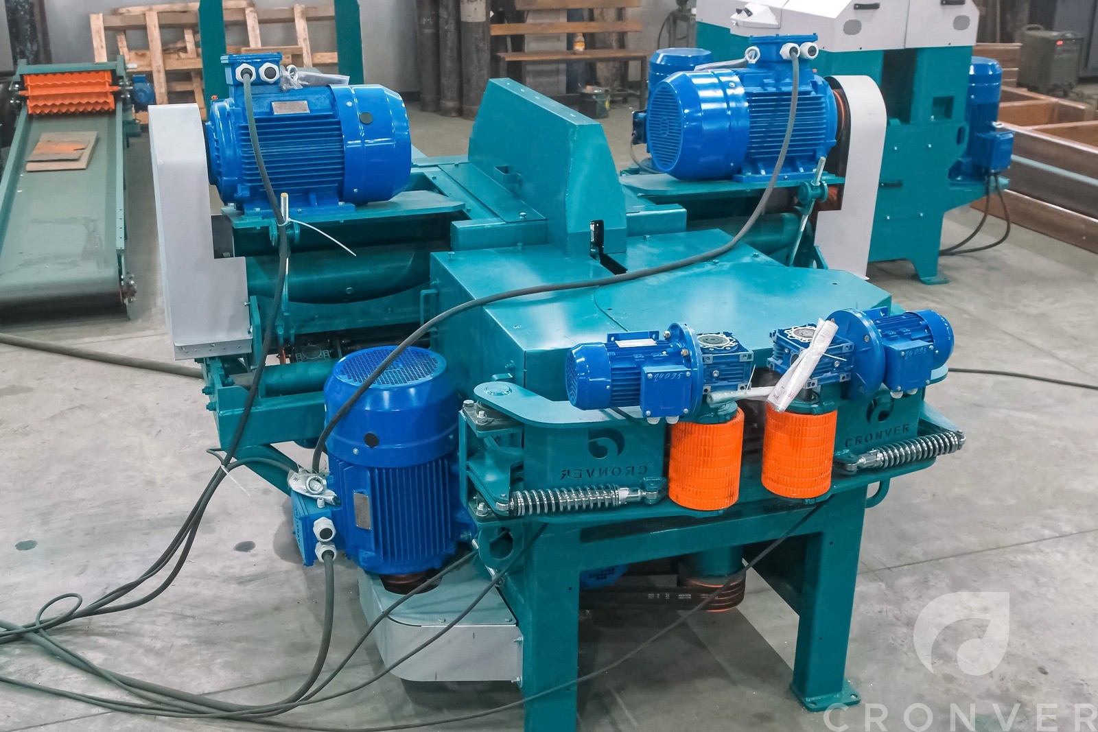 Фрезерно-горбыльный станок Cronver FGS 200